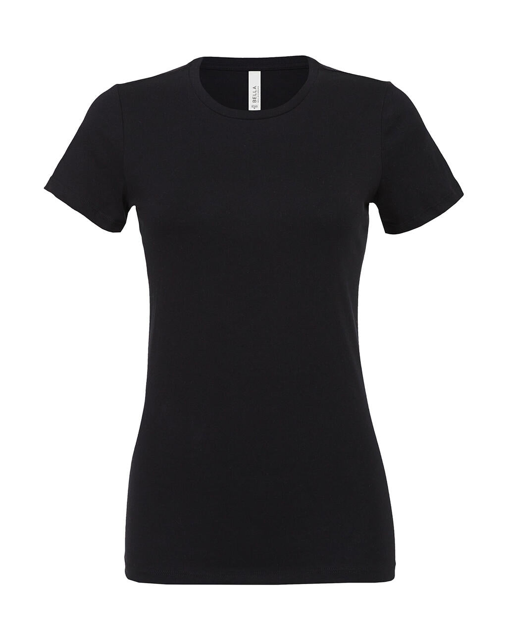  Women's Relaxed Jersey Short Sleeve Tee in Farbe Black