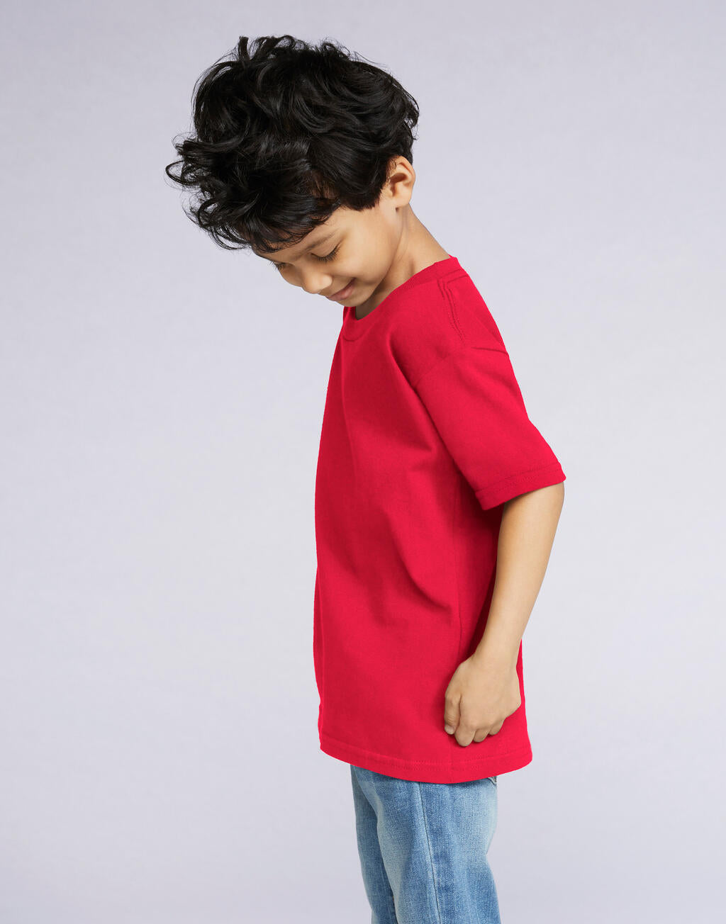  Heavy Cotton Toddler T-Shirt in Farbe White