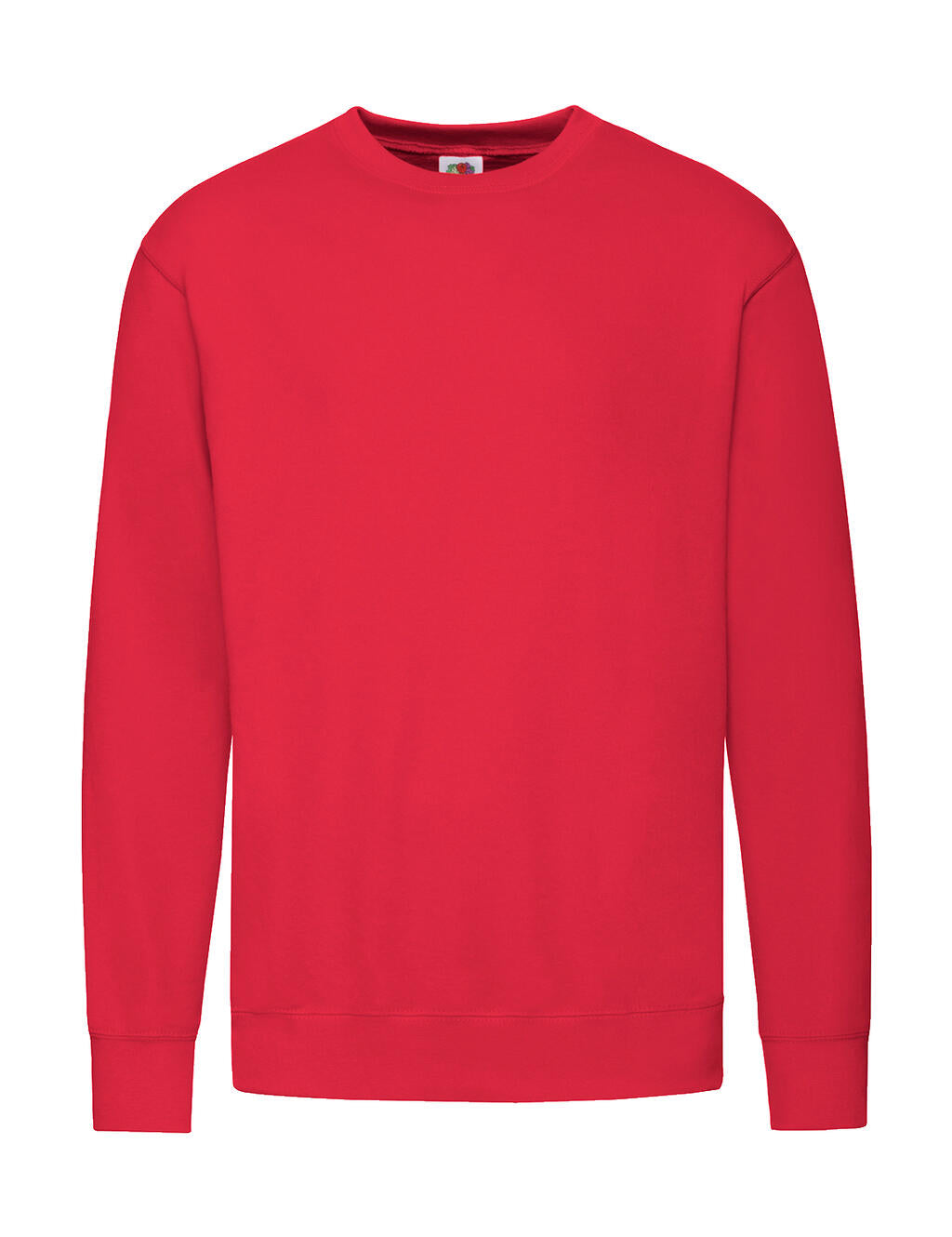  Lightweight Set-In Sweat in Farbe Red