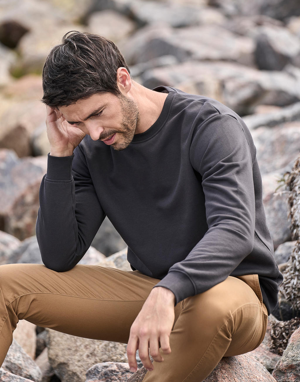  Power Sweatshirt in Farbe Black
