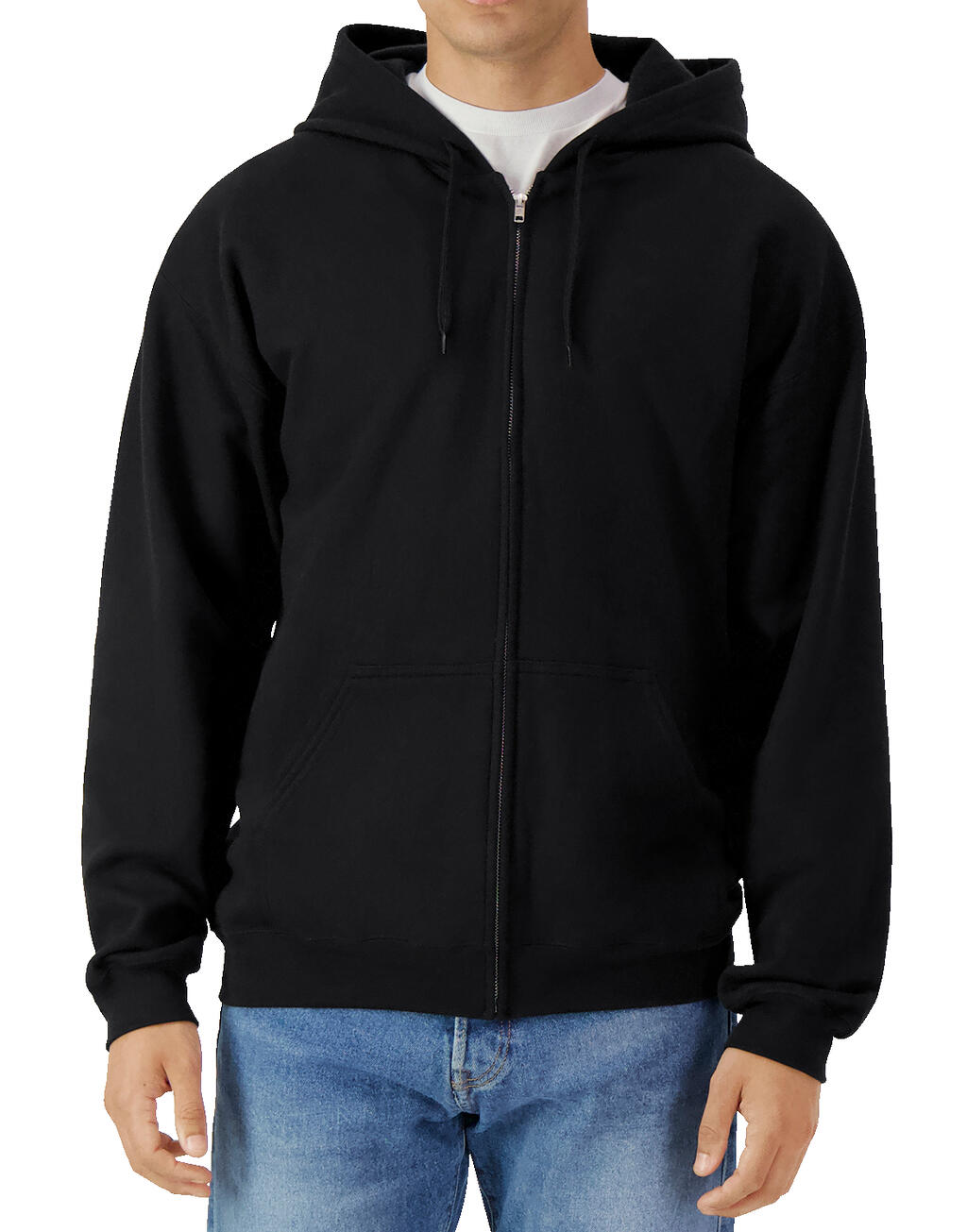 Softstyle Midweight Full Zip Hooded Sweat - ShirtStore