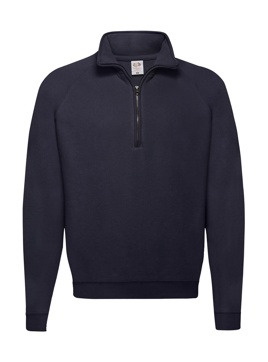 Classic Zip Neck Sweat in Farbe Deep Navy