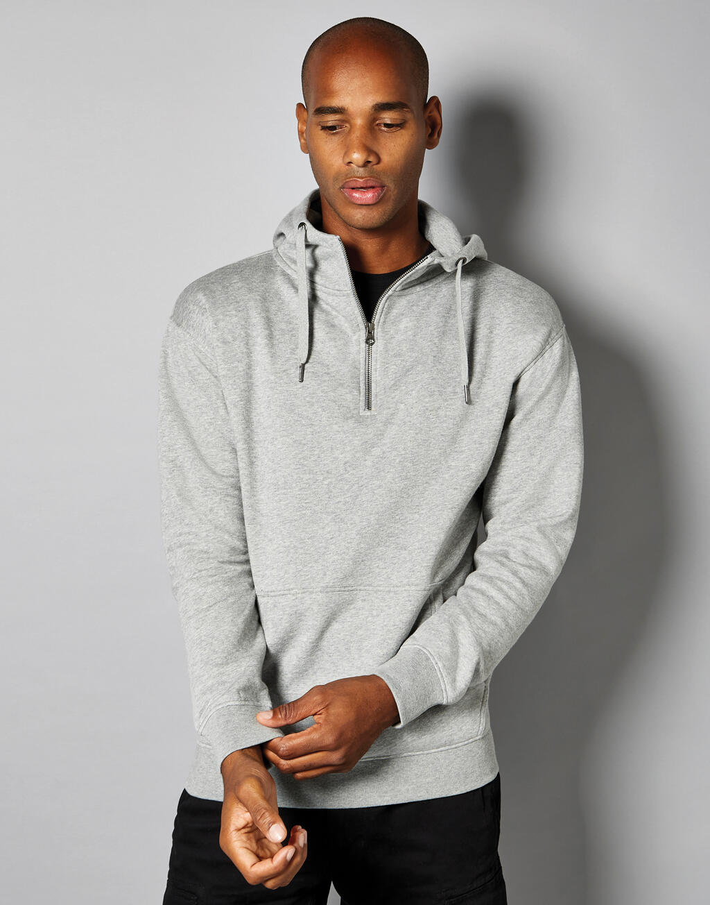 Regular Fit 1/4 Zip Hoodie - ShirtStore