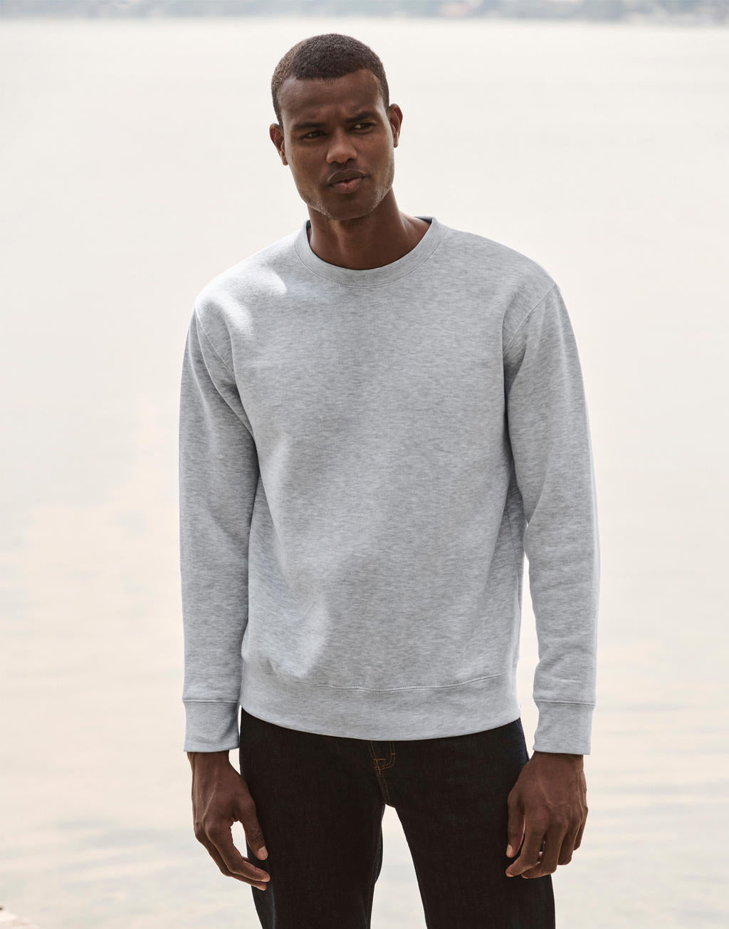  Premium Set In Sweat in Farbe Black