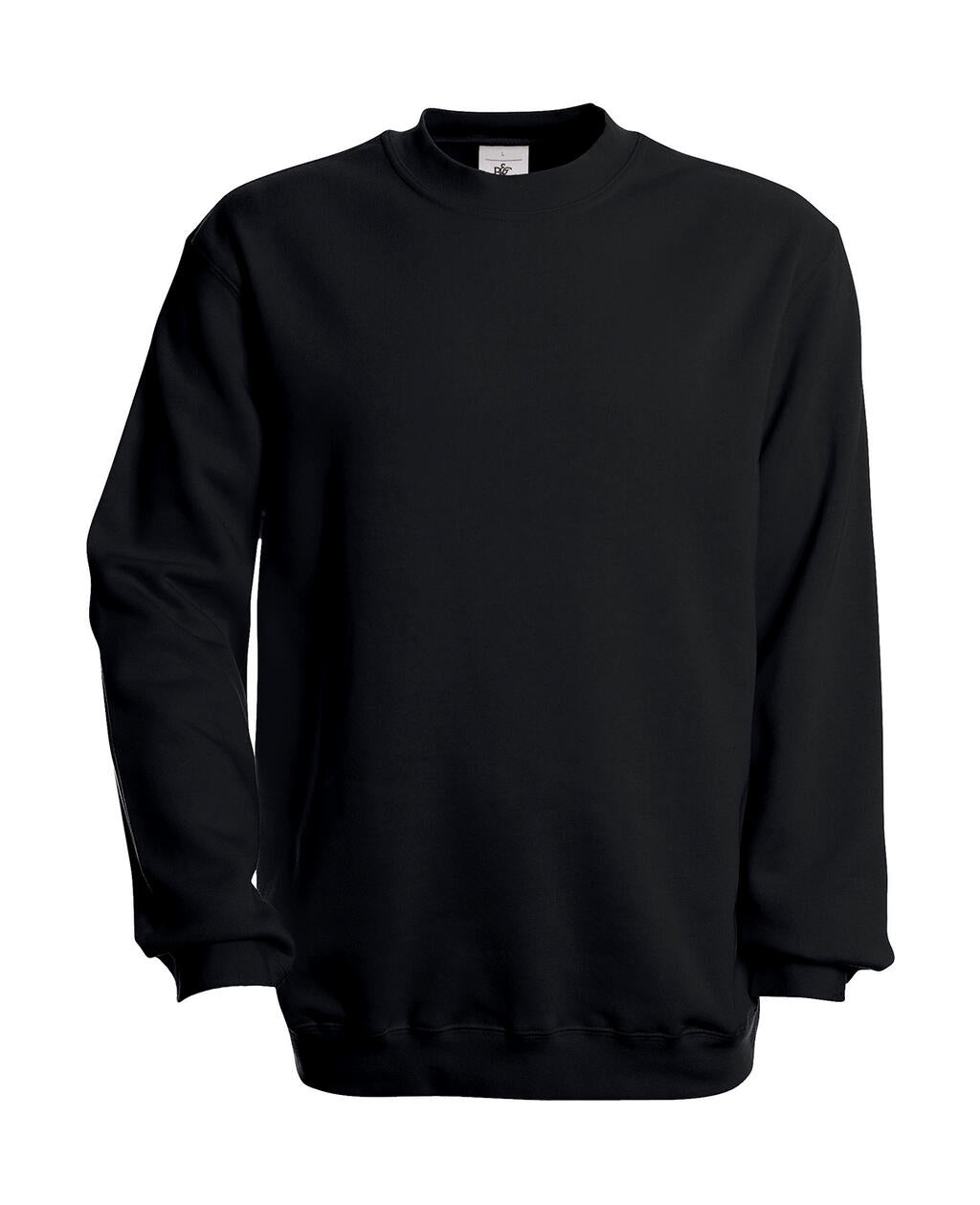  Set In Sweatshirt in Farbe Black