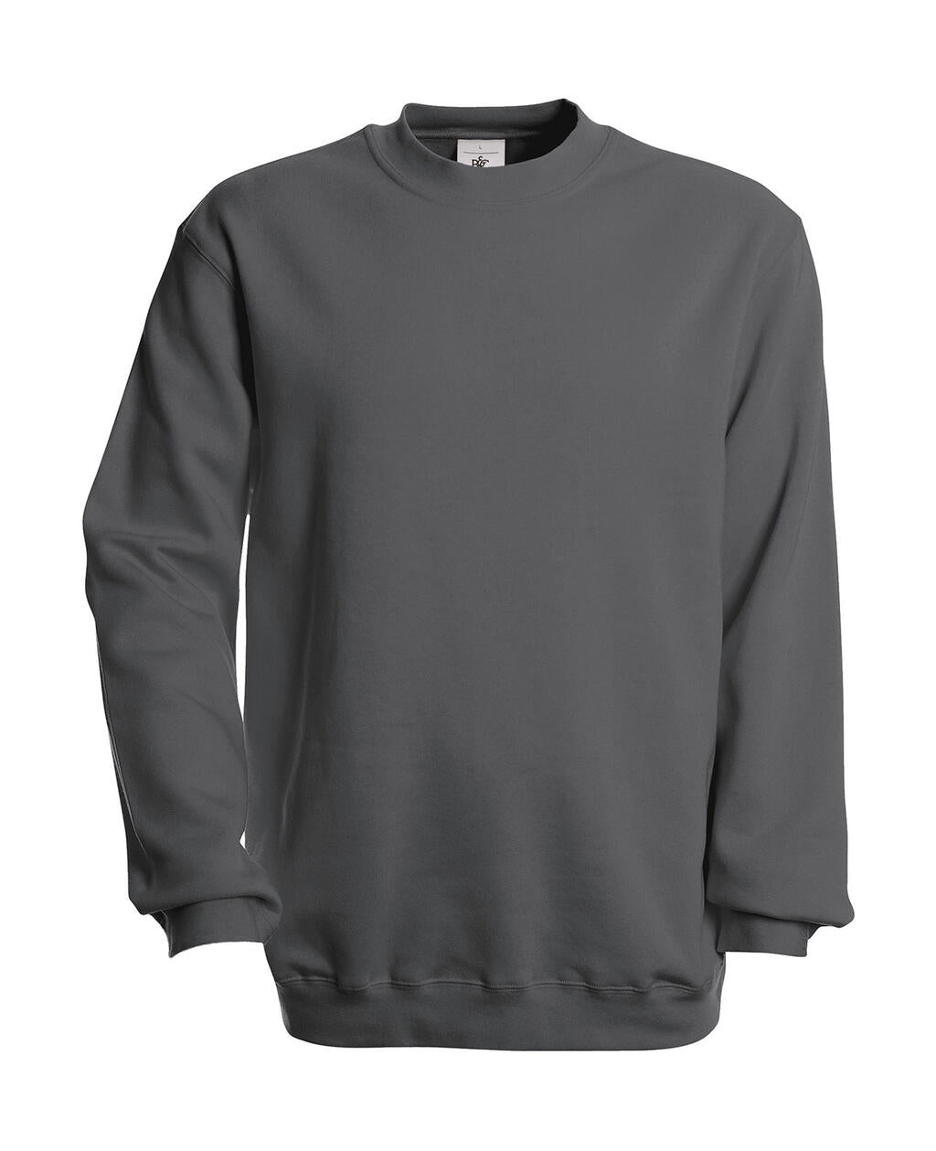  Set In Sweatshirt in Farbe Steel Grey