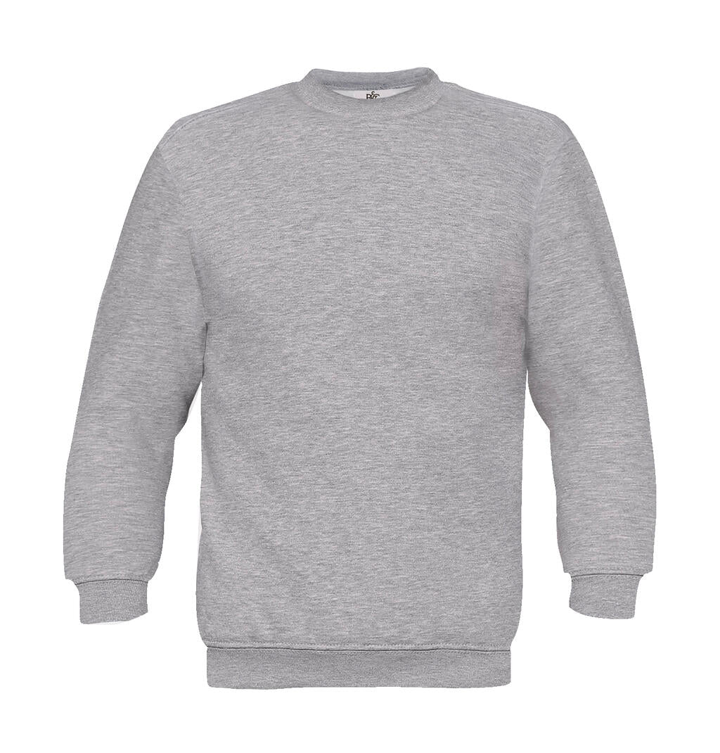  Set In Sweatshirt in Farbe Heather Grey