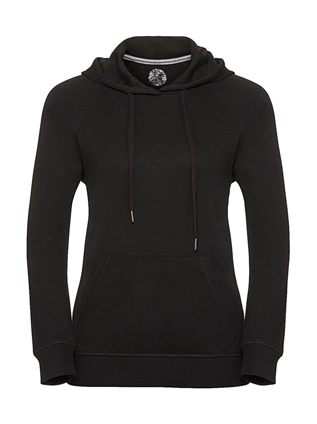  Ladies' HD Hooded Sweat in Farbe Black