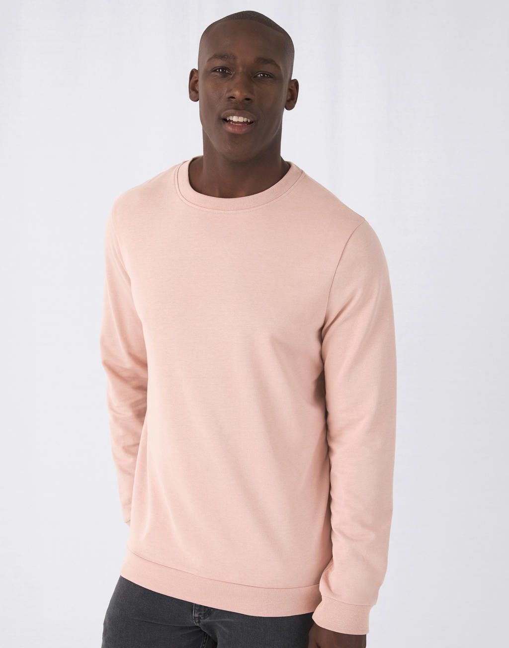  #Set In French Terry in Farbe White