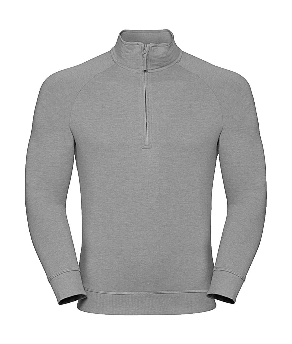  Men's HD 1/4 Zip Sweat in Farbe Silver Marl