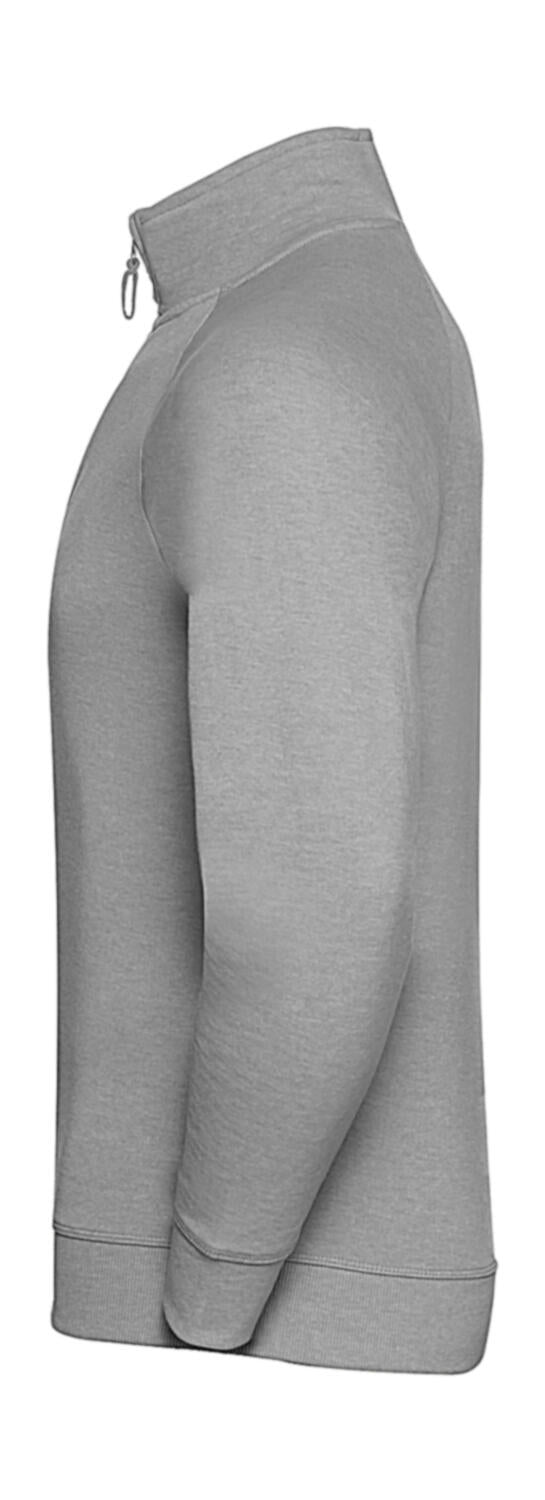  Men's HD 1/4 Zip Sweat in Farbe White