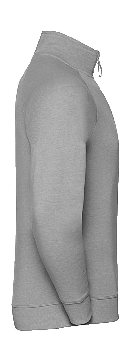  Men's HD 1/4 Zip Sweat in Farbe White