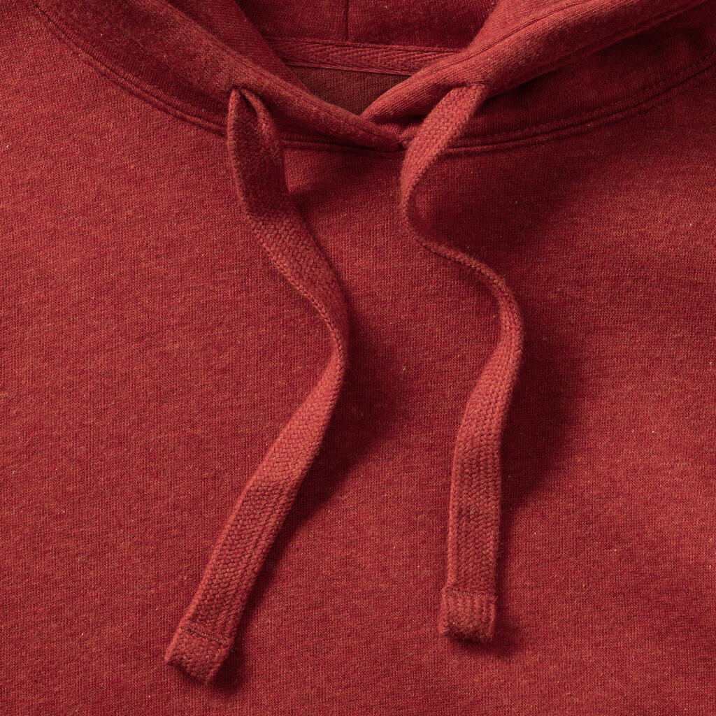  Ladies' Authentic Melange Hooded Sweat in Farbe Carbon Melange
