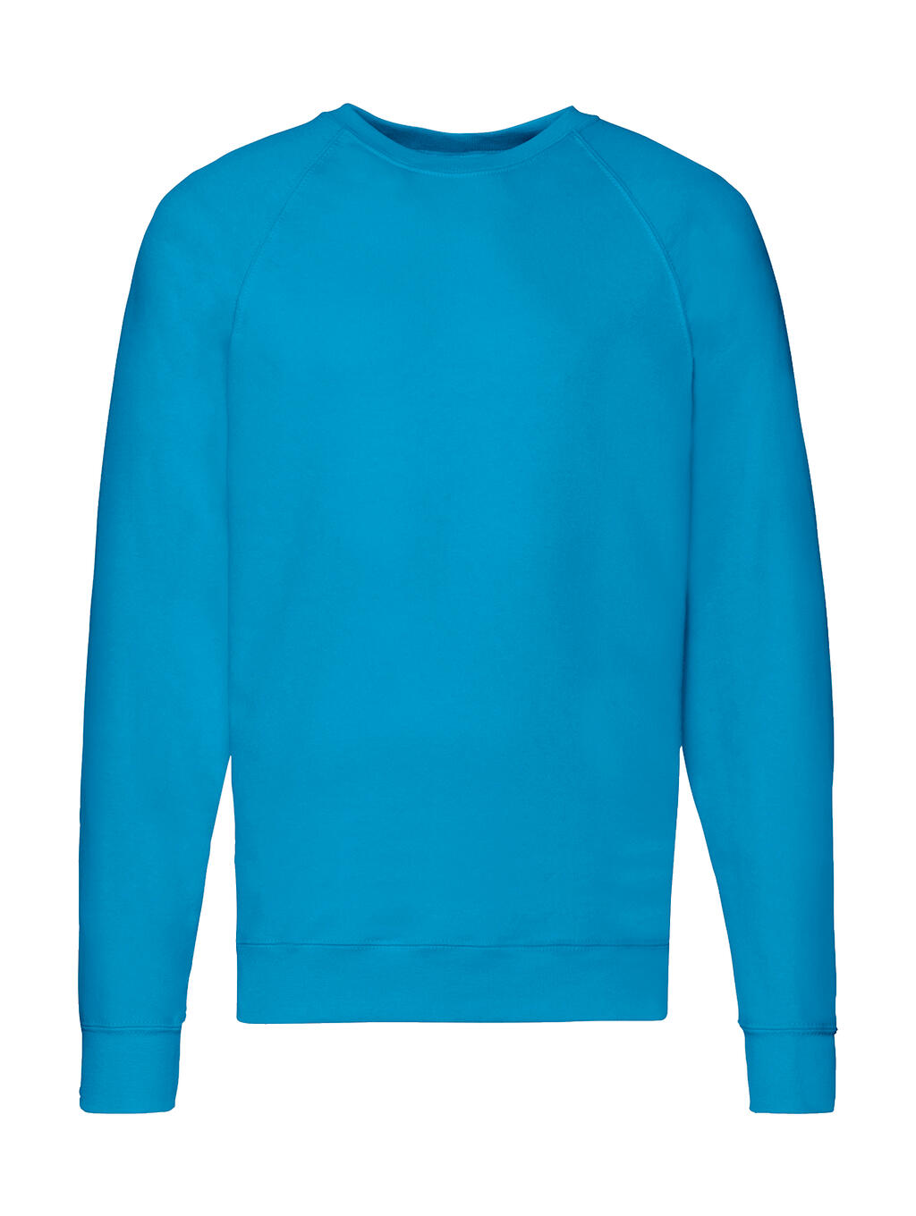  Lightweight Raglan Sweat in Farbe Azure Blue