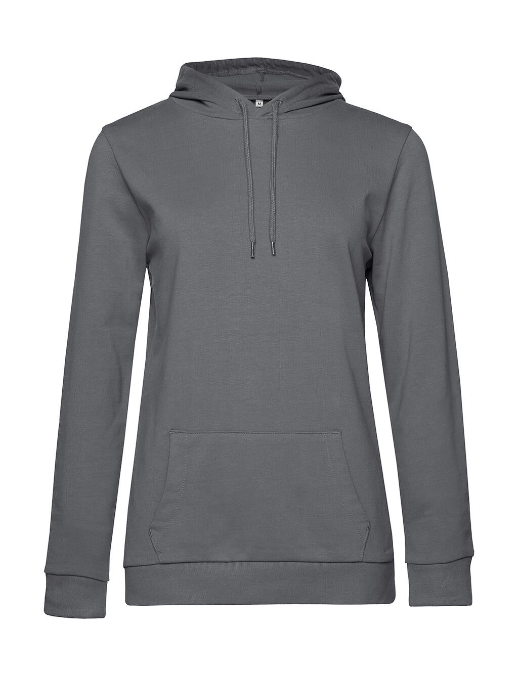  #Hoodie /women French Terry in Farbe Elephant Grey