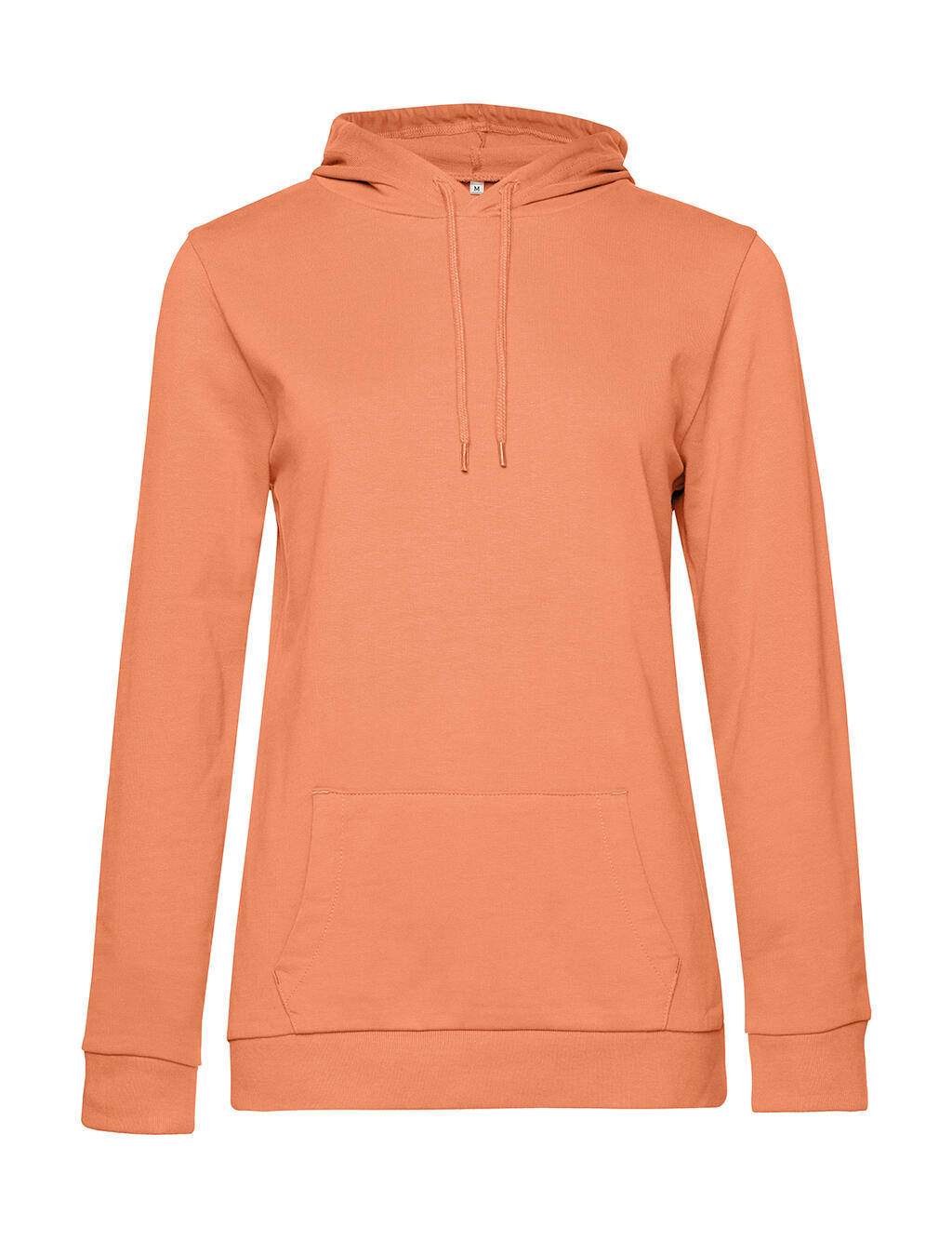  #Hoodie /women French Terry in Farbe Melon Orange