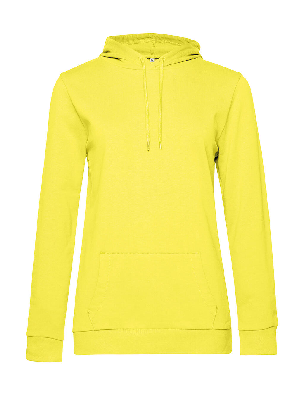  #Hoodie /women French Terry in Farbe Solar Yellow