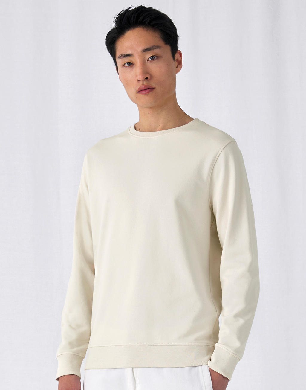  Organic Inspire Crew Neck_° in Farbe White