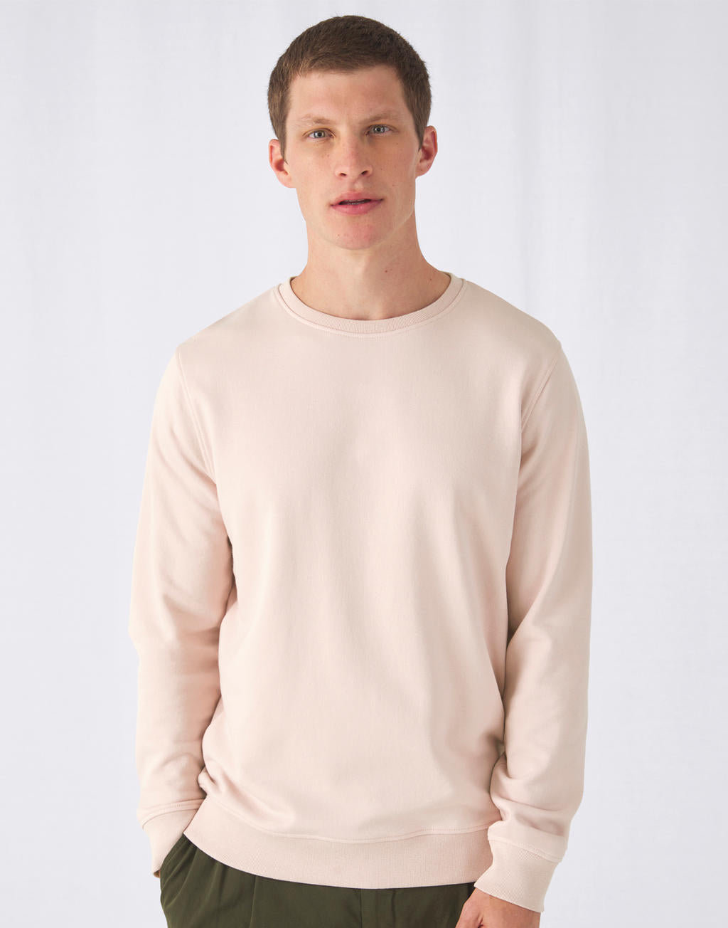  Organic Inspire Crew Neck_° in Farbe White