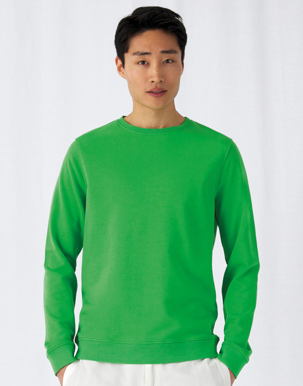  Organic Inspire Crew Neck_° in Farbe White