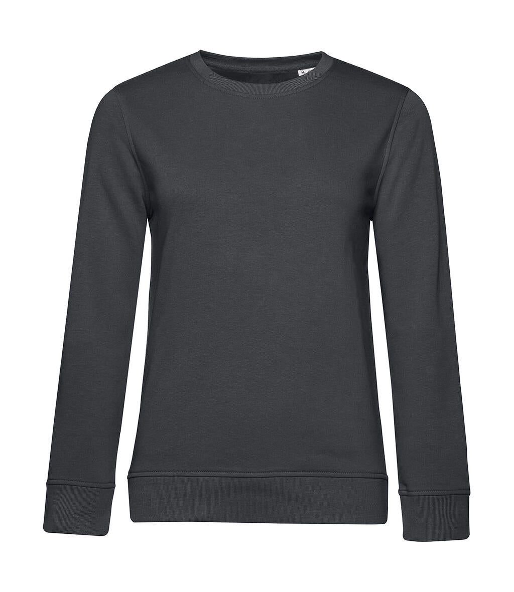  Organic Inspire Crew Neck /women_° in Farbe Asphalt