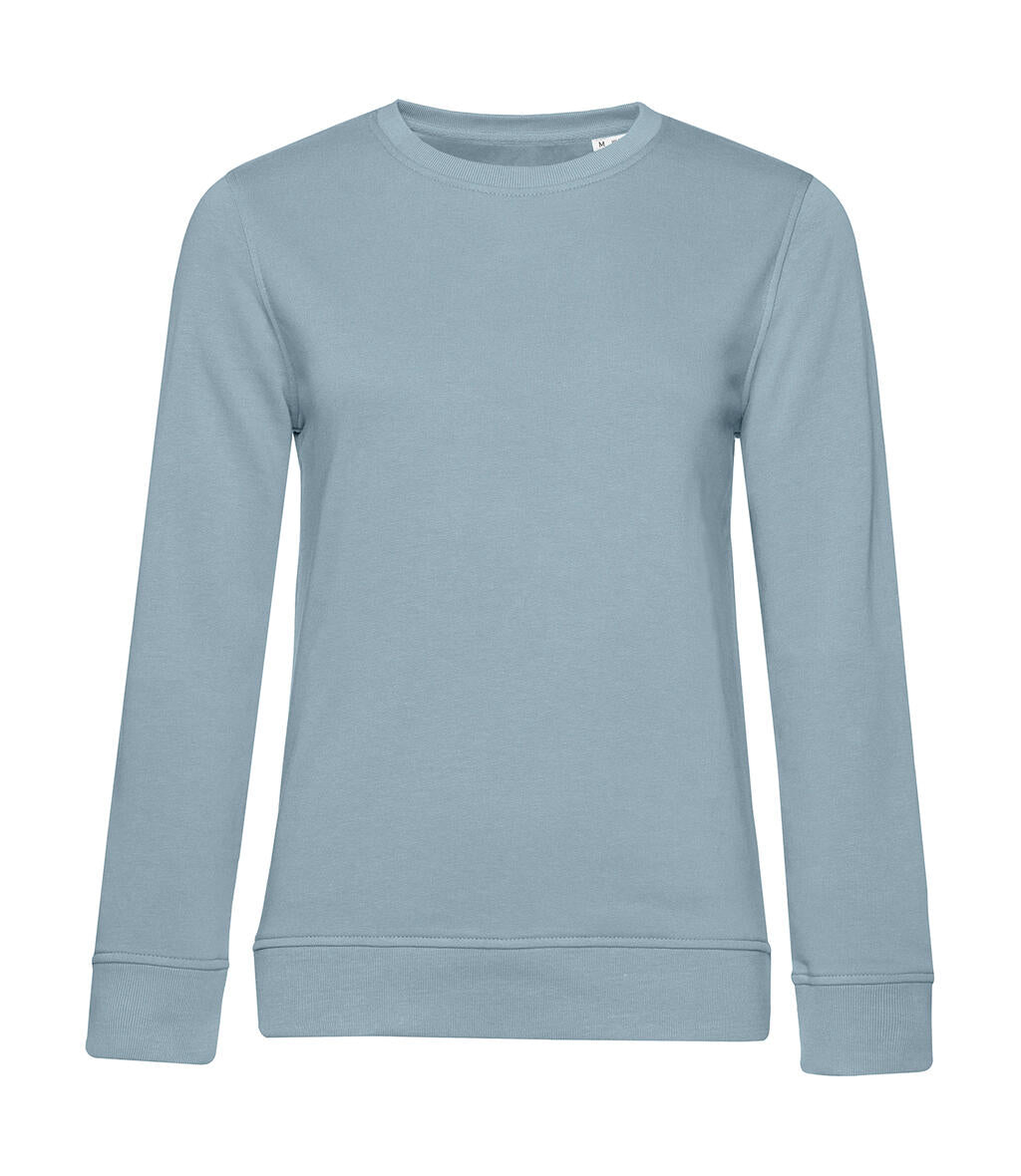  Organic Inspire Crew Neck /women_° in Farbe Blue Fog