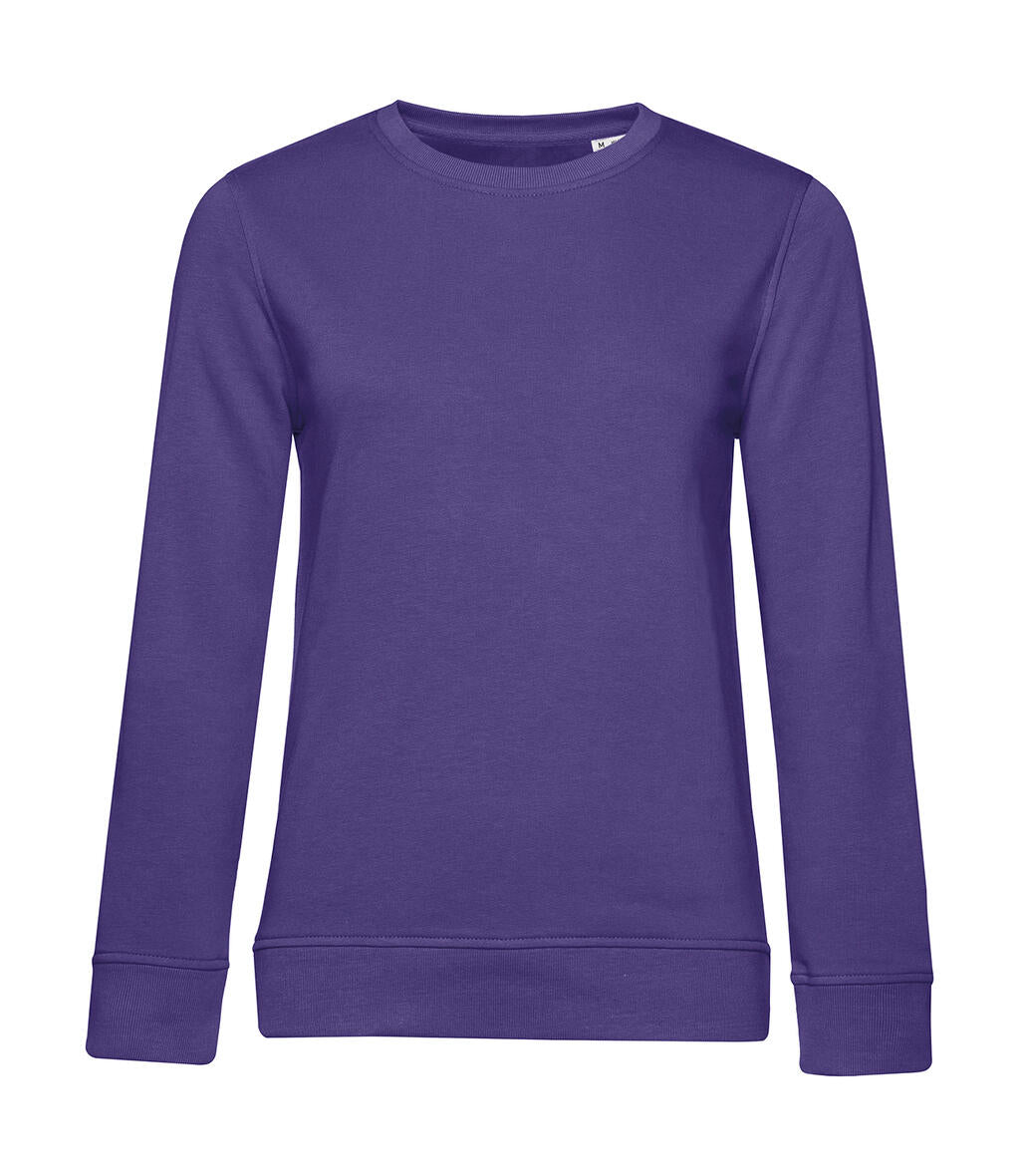  Organic Inspire Crew Neck /women_° in Farbe Radiant Purple