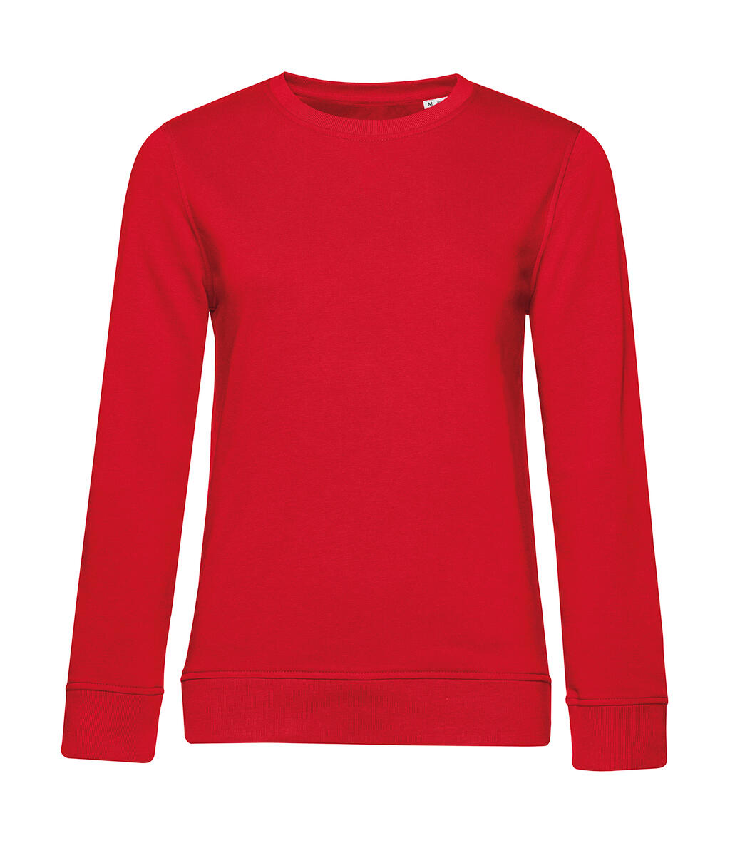  Organic Inspire Crew Neck /women_° in Farbe Red