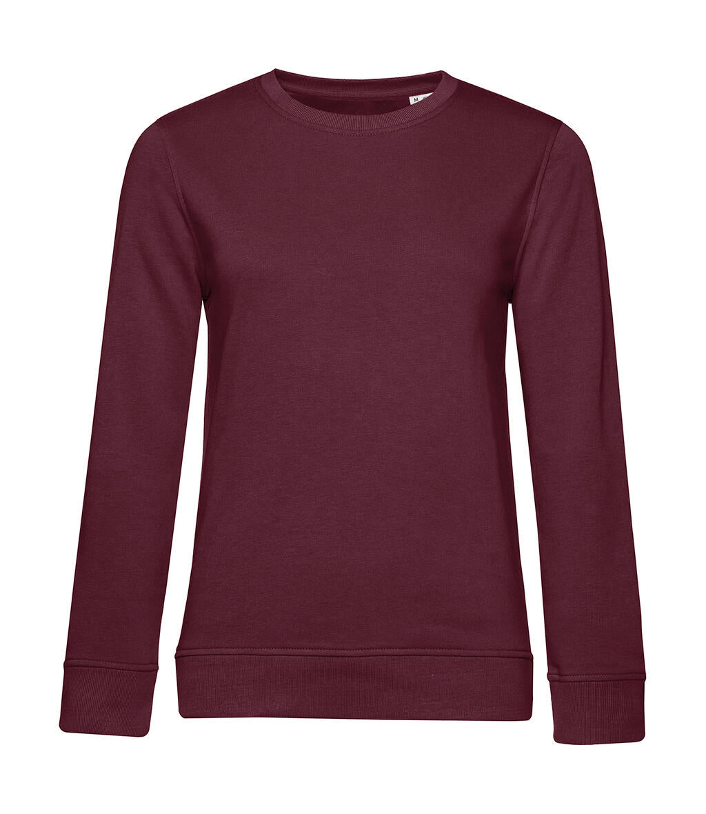  Organic Inspire Crew Neck /women_° in Farbe Burgundy