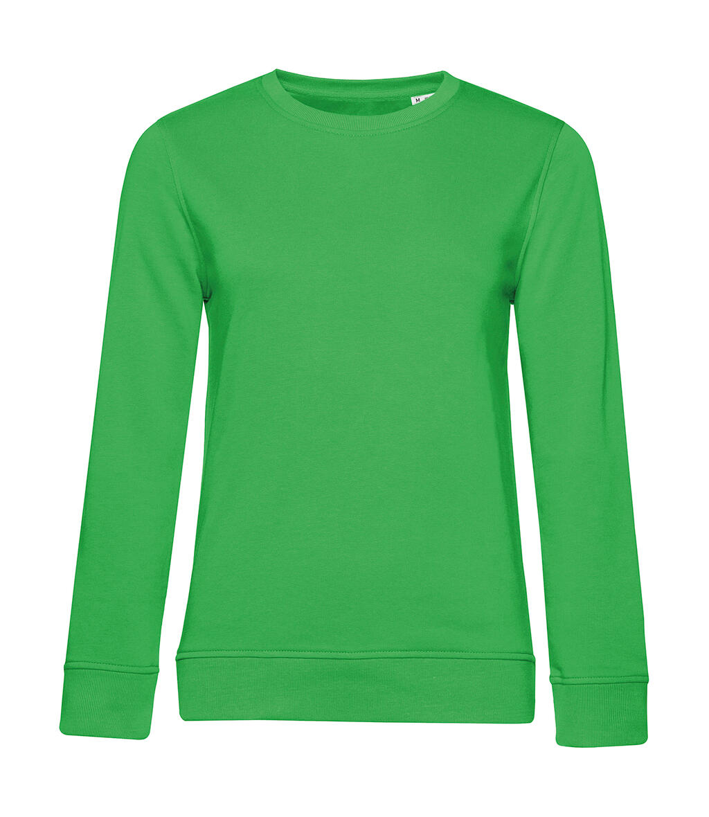  Organic Inspire Crew Neck /women_° in Farbe Apple Green