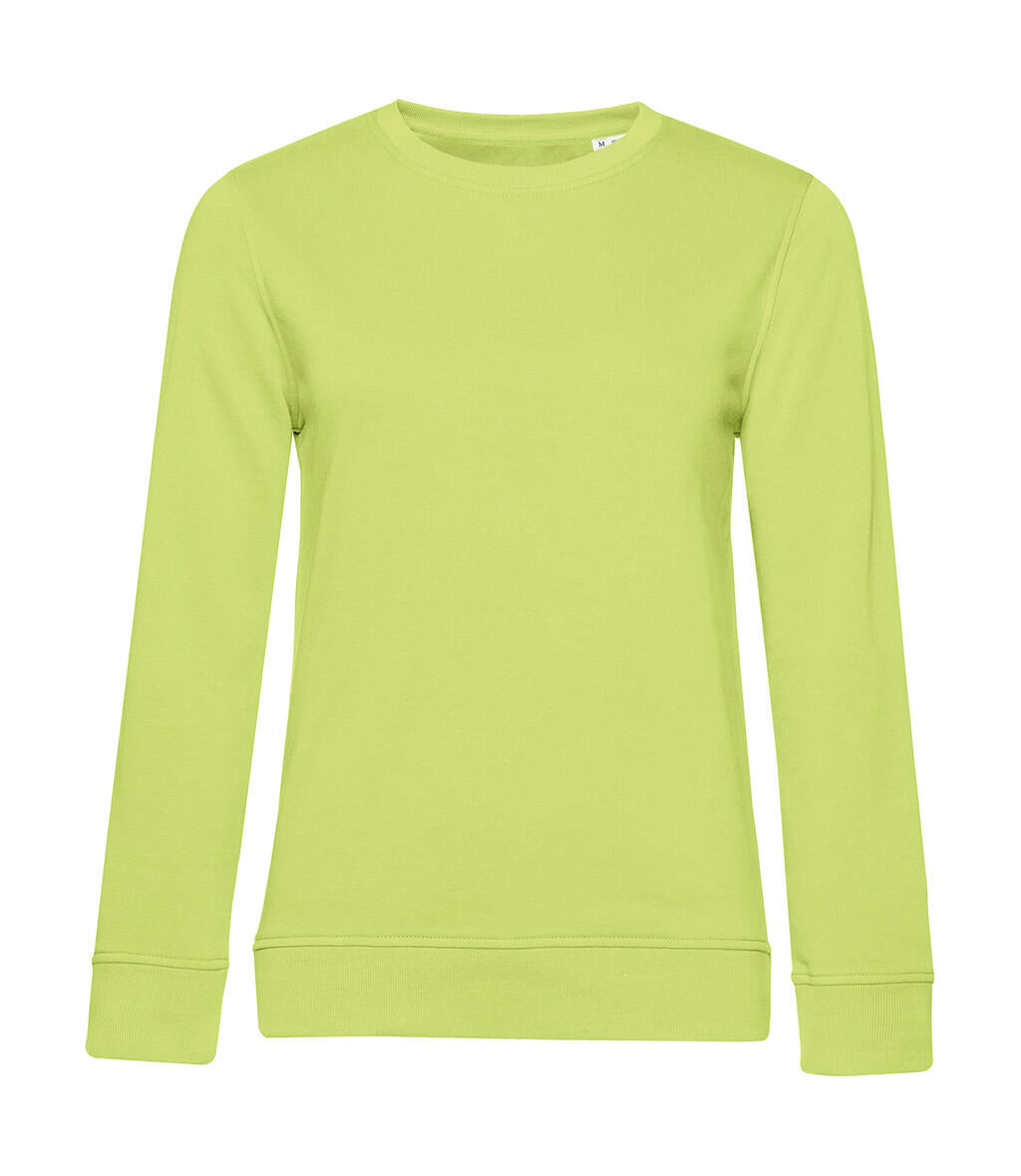  Organic Inspire Crew Neck /women_° in Farbe Lime