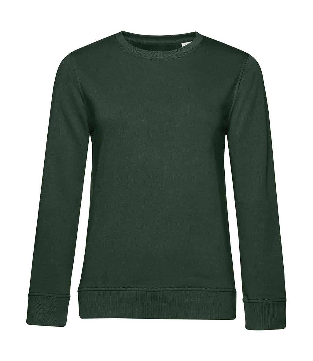  Organic Inspire Crew Neck /women_° in Farbe Forest Green
