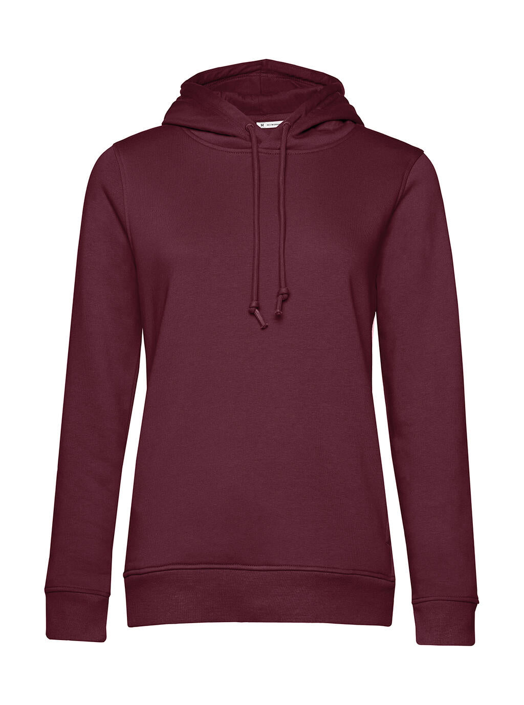  Organic Inspire Hooded /women_° in Farbe Burgundy