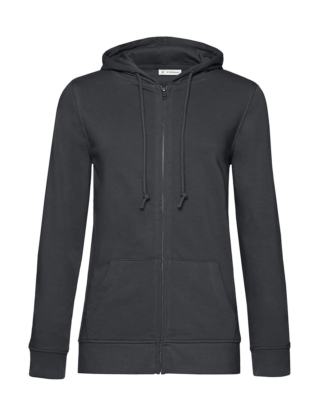  Organic Inspire Zipped Hood /women_° in Farbe Asphalt