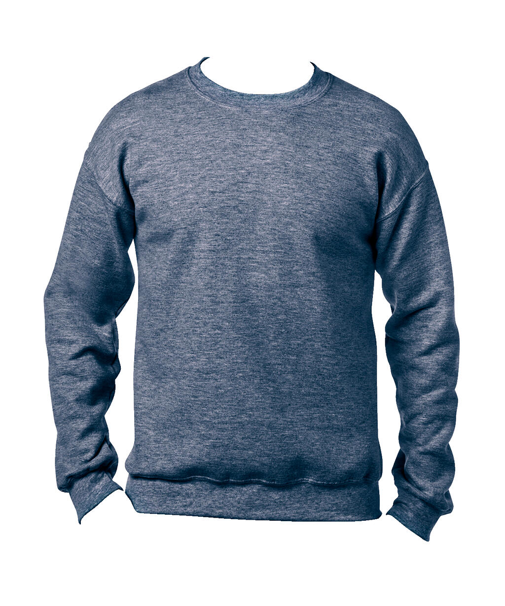  Heavy Blend Adult Crewneck Sweat in Farbe Heather Sport Dark Navy
