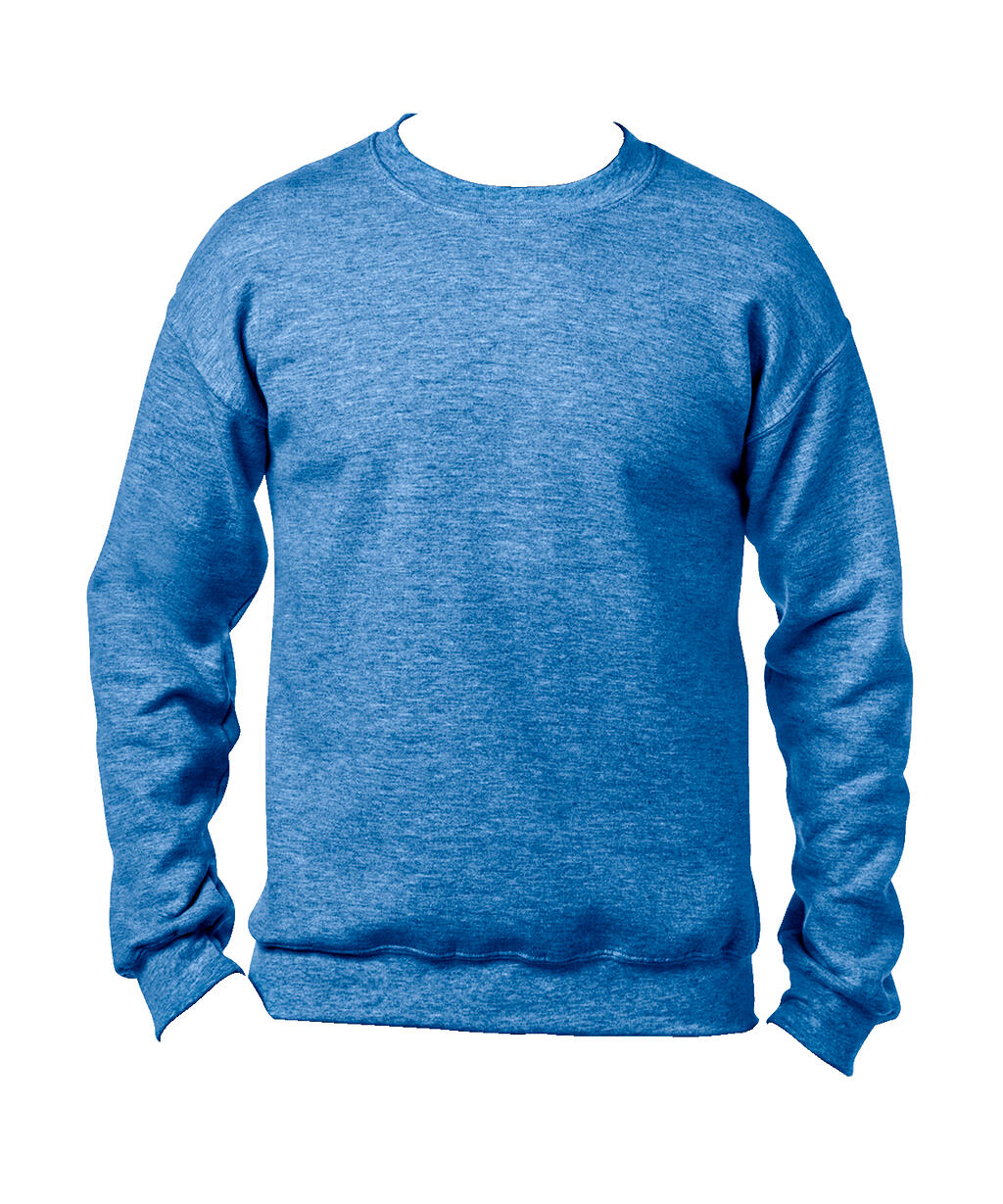  Heavy Blend Adult Crewneck Sweat in Farbe Heather Sport Royal