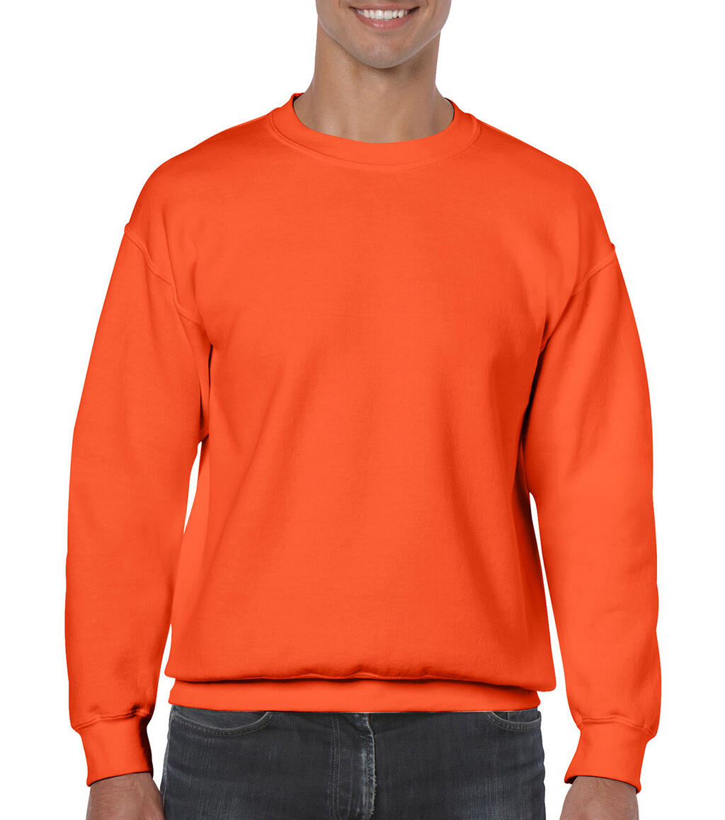  Heavy Blend Adult Crewneck Sweat in Farbe Orange