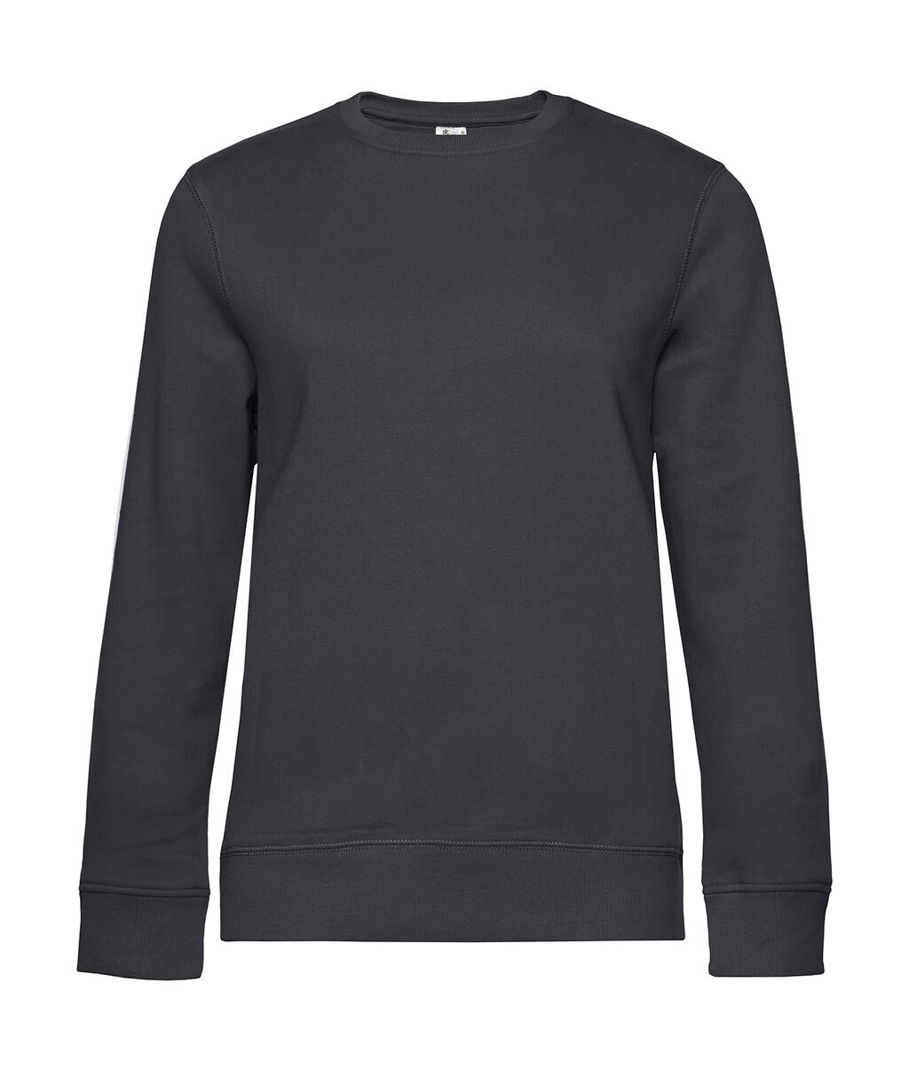  QUEEN Crew Neck_° in Farbe Asphalt