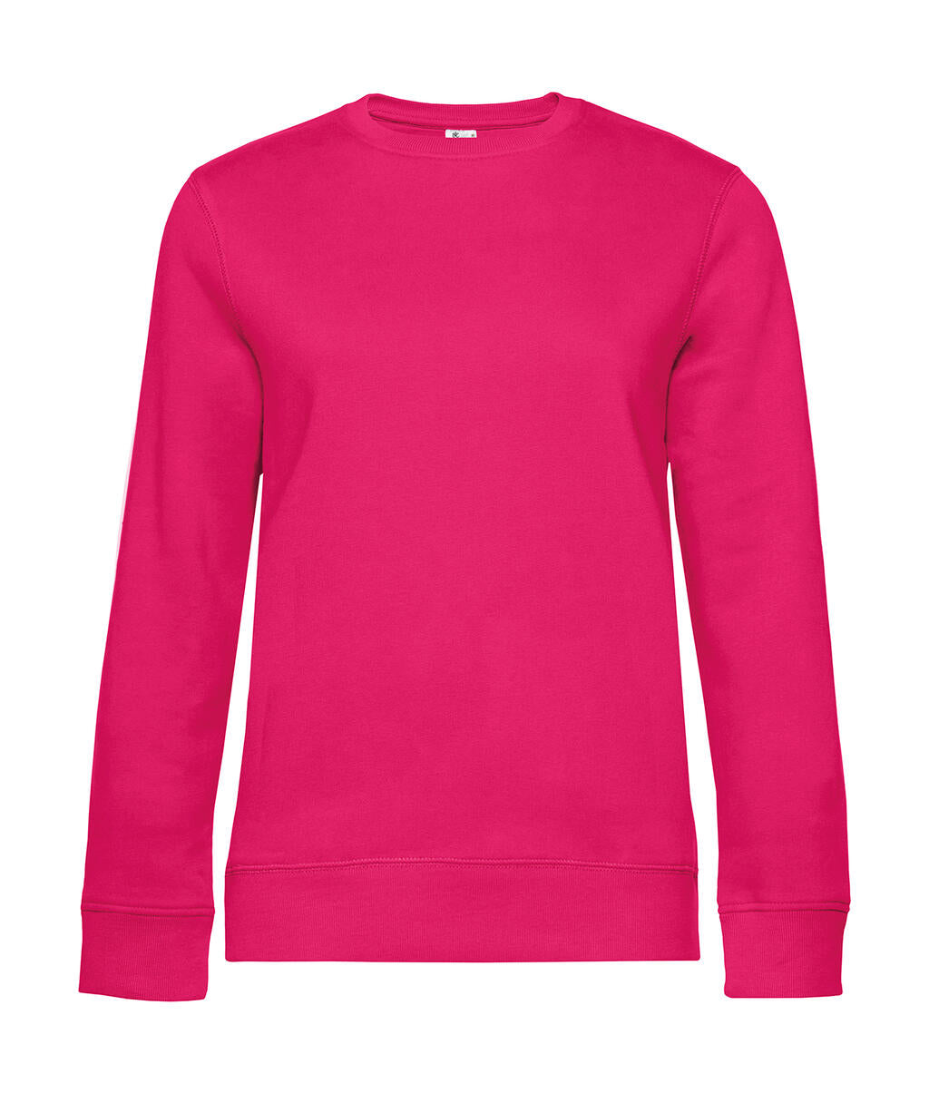  QUEEN Crew Neck_° in Farbe Magenta Pink