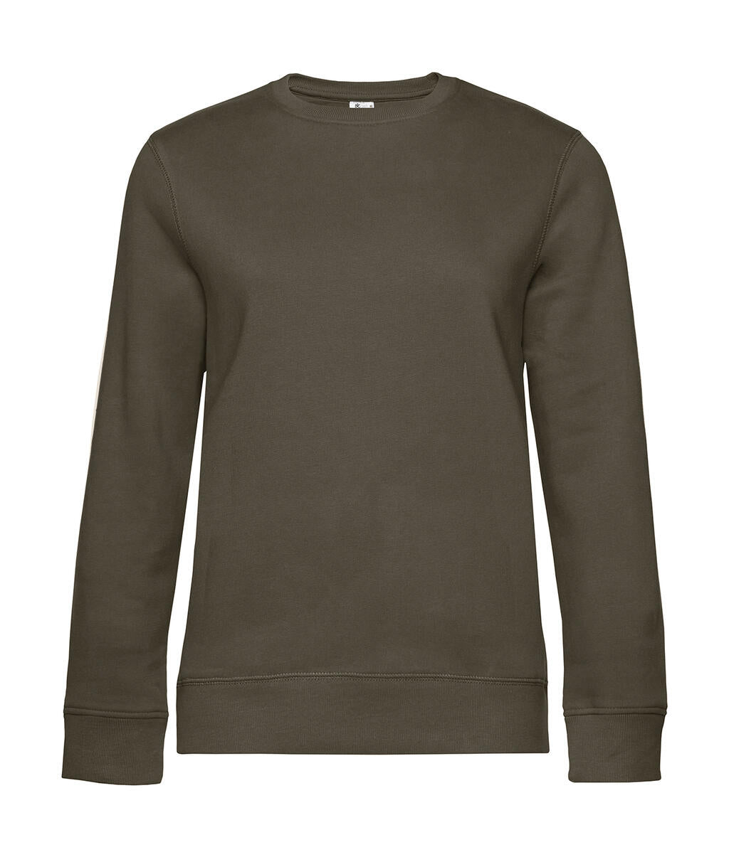  QUEEN Crew Neck_° in Farbe Khaki