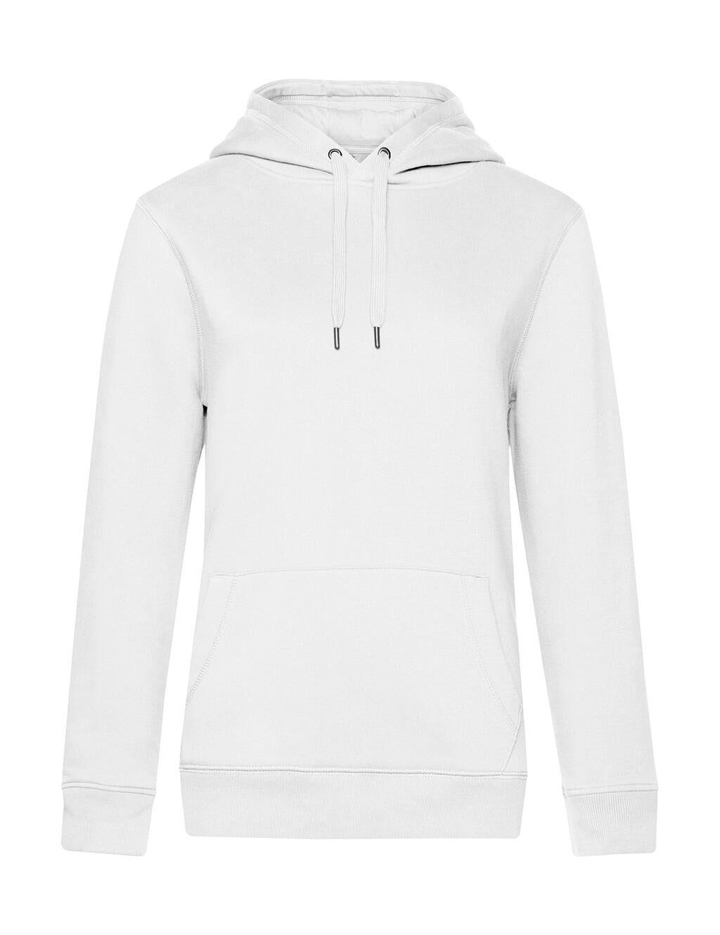  QUEEN Hooded_° in Farbe White