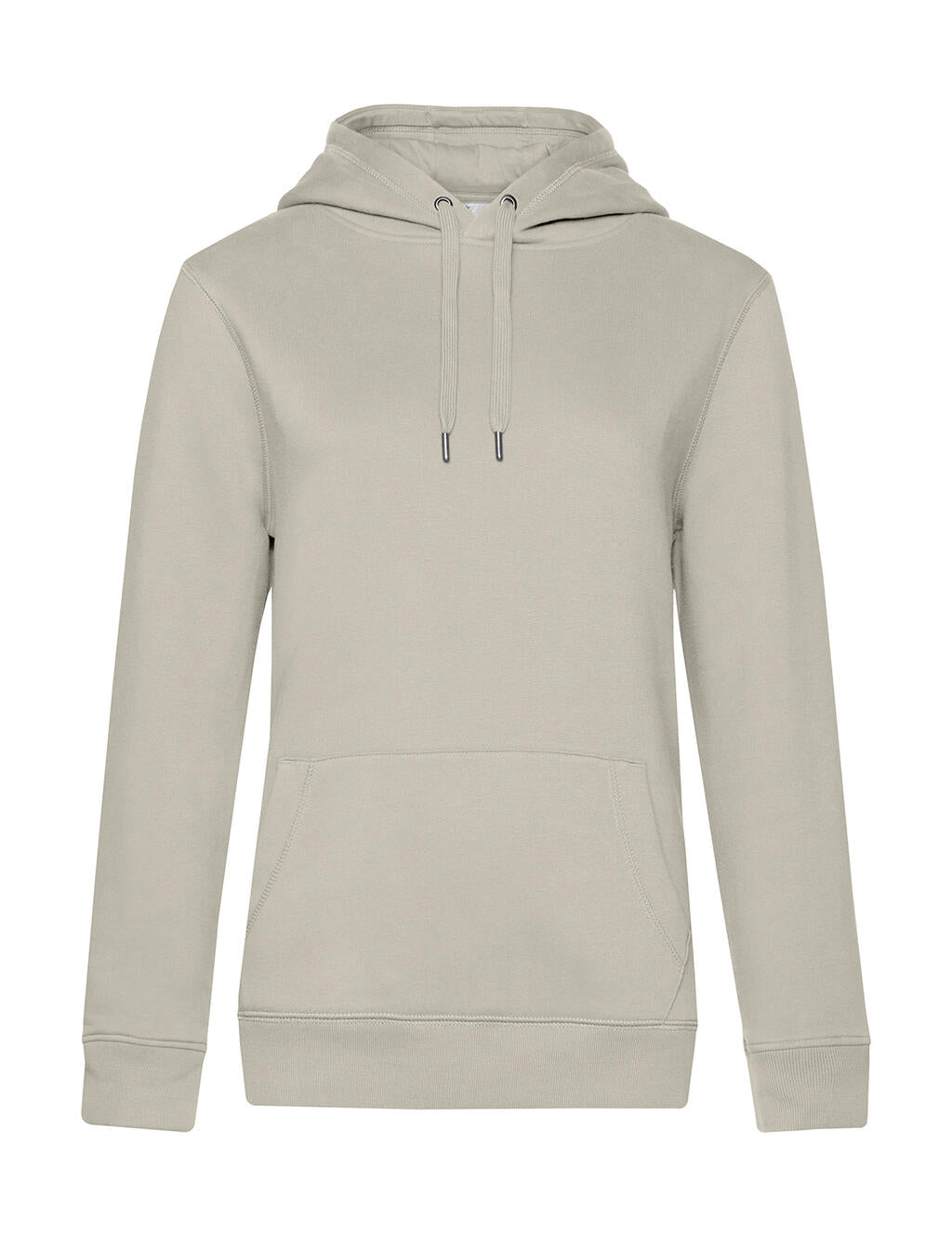  QUEEN Hooded_° in Farbe Grey Fog