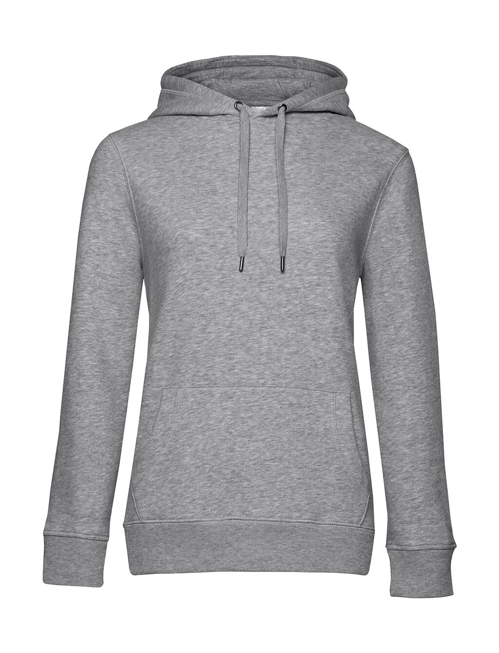  QUEEN Hooded_° in Farbe Heather Grey