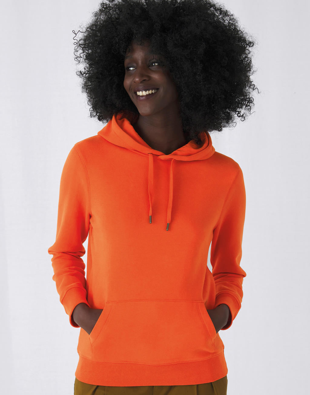  QUEEN Hooded_° in Farbe White