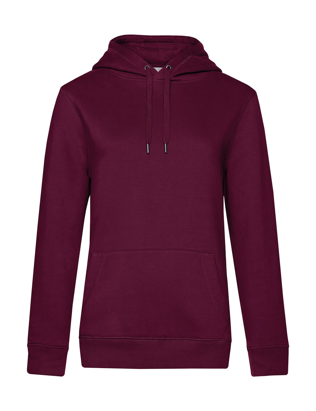  QUEEN Hooded_° in Farbe Dark Cherry