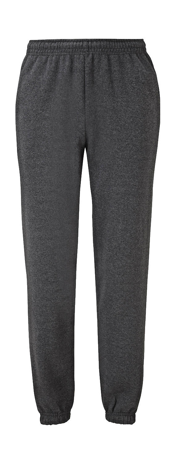  Classic Elasticated Cuff Jog Pants in Farbe Dark Heather Grey