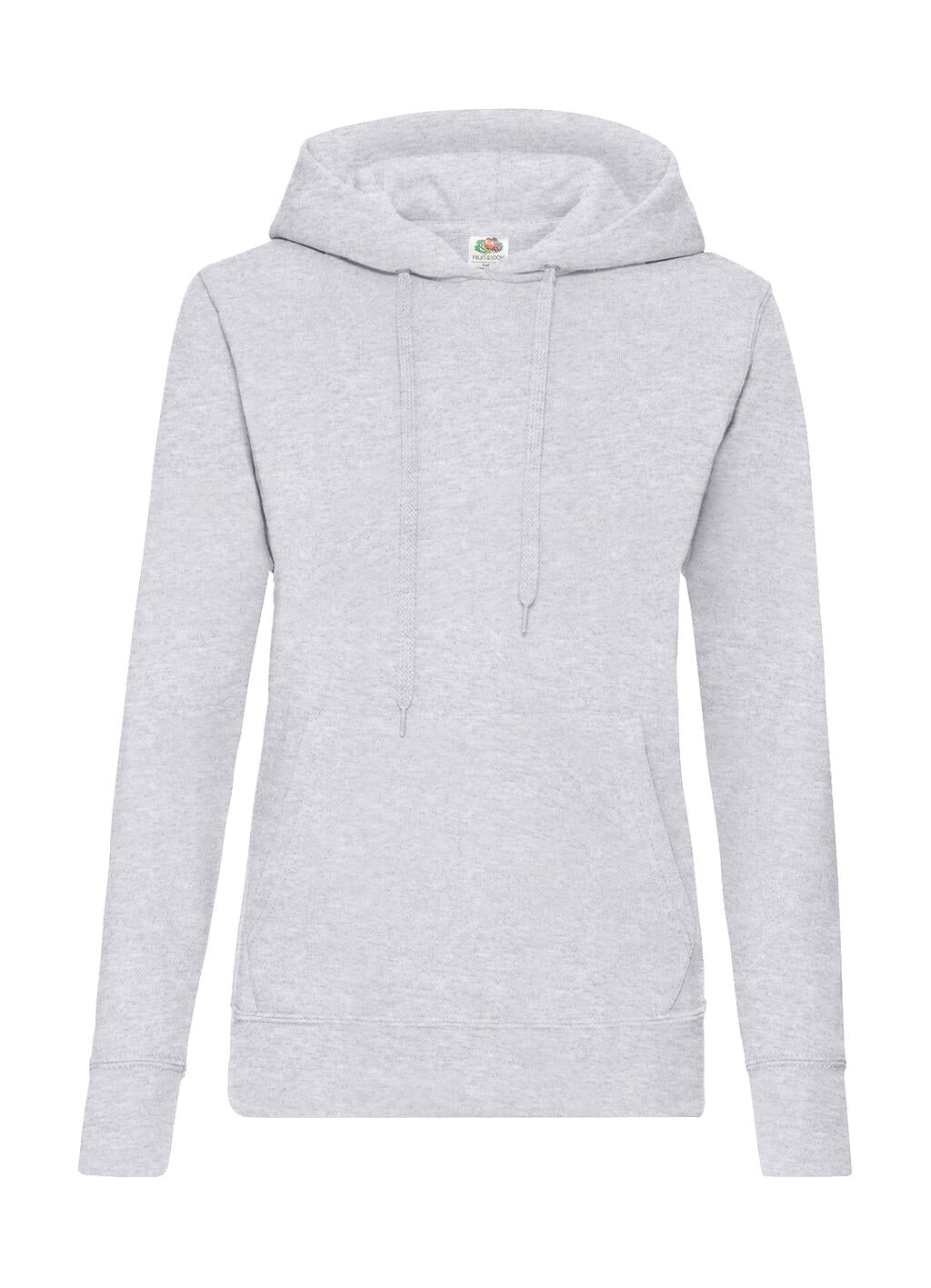  Ladies' Classic Hooded Sweat in Farbe Heather Grey