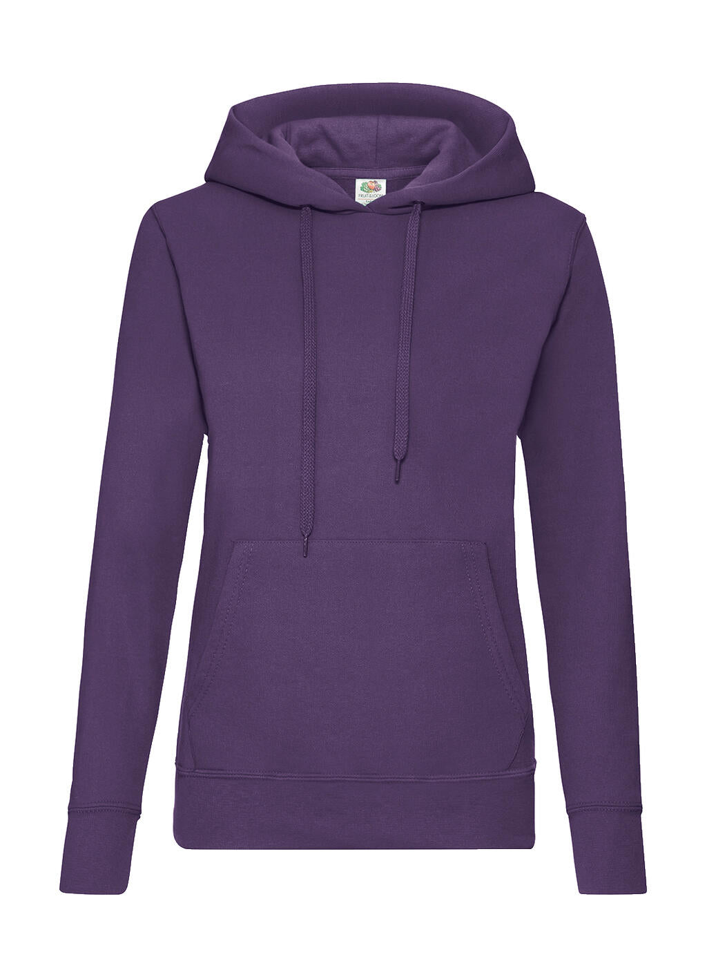  Ladies' Classic Hooded Sweat in Farbe Purple