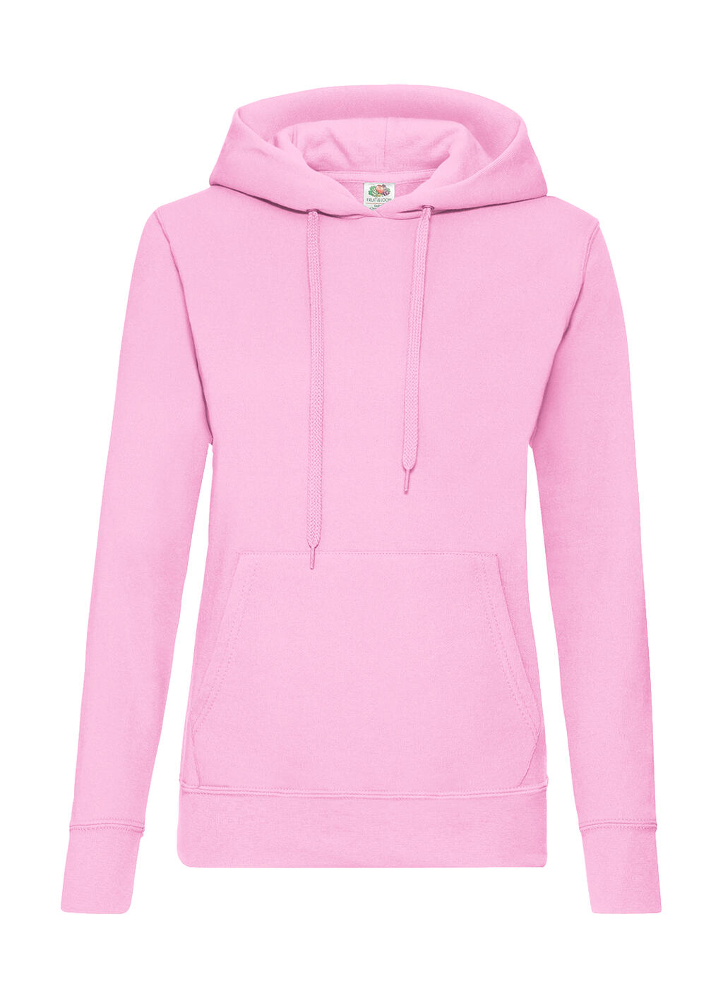 Ladies' Classic Hooded Sweat in Farbe Light Pink