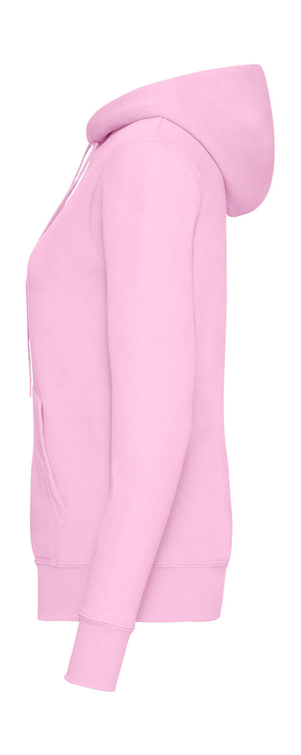 Ladies' Classic Hooded Sweat in Farbe White